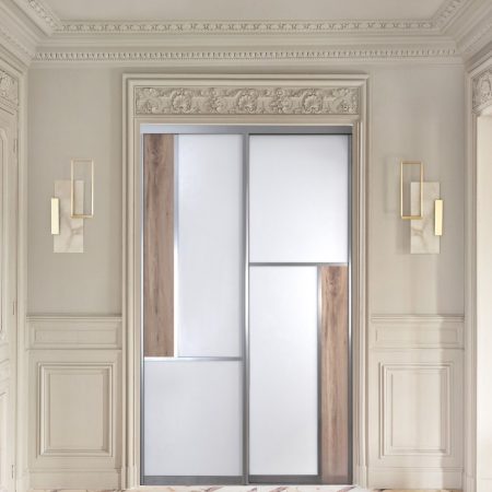 Двери-купе ЛДСП 2 шт + комбинация делителей