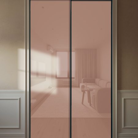 Двери-купе со вставками Oracal